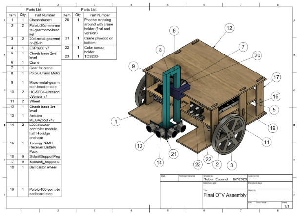 ENES100 Over Terrain Vehicle preview image